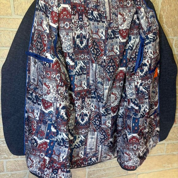 Tallia Men's Blazer With Eye catching Design Modern Fit 42R - Picture 8 of 10